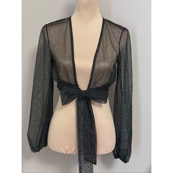 Windsor black mesh glitter jacket - Picture 2 of 14